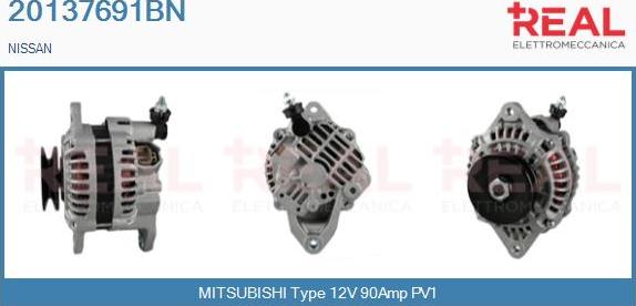 REAL 20137691BN - Alternateur droxauto.com