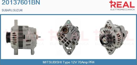 REAL 20137601BN - Alternateur droxauto.com