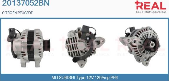 REAL 20137052BN - Alternateur droxauto.com