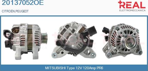 REAL 20137052OE - Alternateur droxauto.com