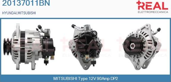 REAL 20137011BN - Alternateur droxauto.com