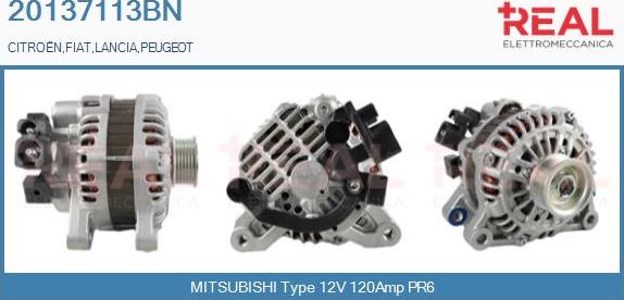 REAL 20137113BN - Alternateur droxauto.com