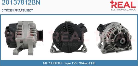 REAL 20137812BN - Alternateur droxauto.com