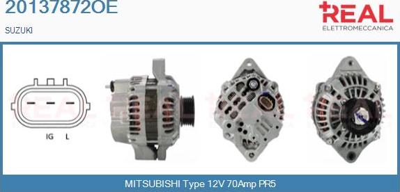 REAL 20137872OE - Alternateur droxauto.com