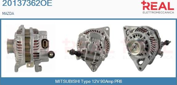 REAL 20137362OE - Alternateur droxauto.com