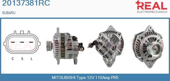 REAL 20137381RC - Alternateur droxauto.com