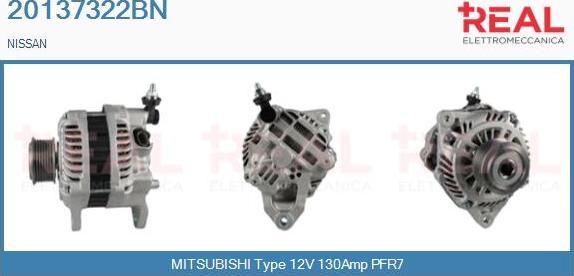 REAL 20137322BN - Alternateur droxauto.com