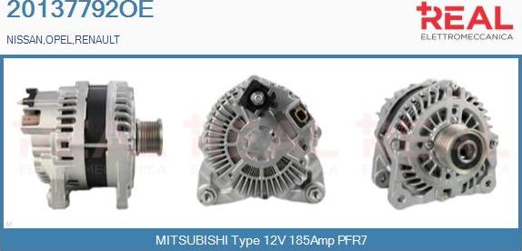 REAL 20137792OE - Alternateur droxauto.com