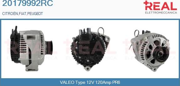 REAL 20179992RC - Alternateur droxauto.com