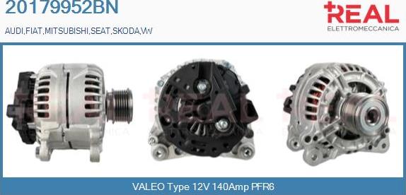 REAL 20179952BN - Alternateur droxauto.com