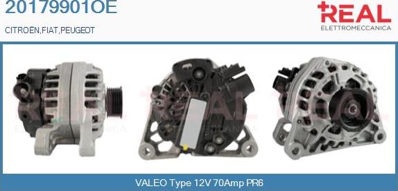 REAL 20179901OE - Alternateur droxauto.com