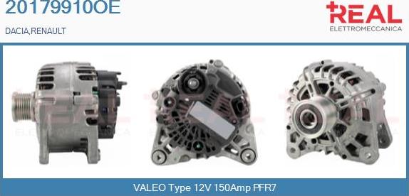 REAL 20179910OE - Alternateur droxauto.com