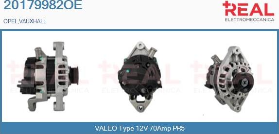 REAL 20179982OE - Alternateur droxauto.com