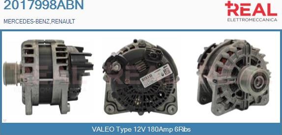 REAL 2017998ABN - Alternateur droxauto.com
