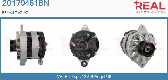REAL 20179461BN - Alternateur droxauto.com