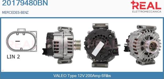 REAL 20179480BN - Alternateur droxauto.com
