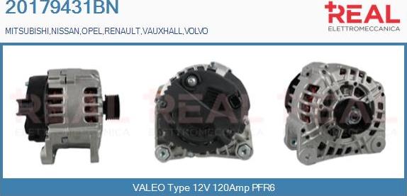 REAL 20179431BN - Alternateur droxauto.com