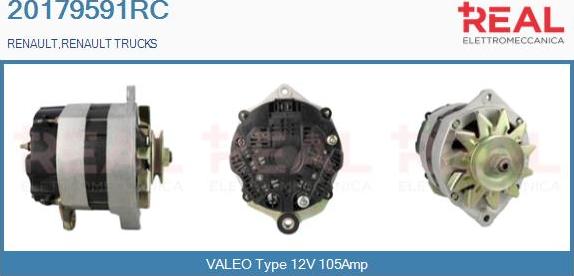 REAL 20179591RC - Alternateur droxauto.com