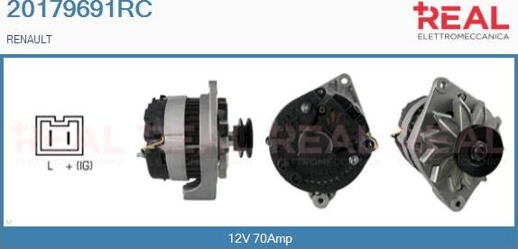 REAL 20179691RC - Alternateur droxauto.com