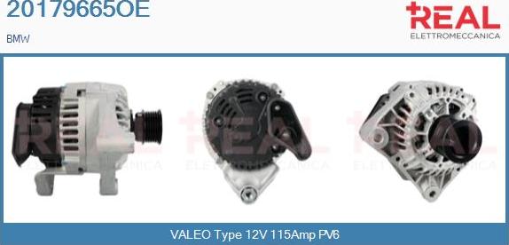 REAL 20179665OE - Alternateur droxauto.com