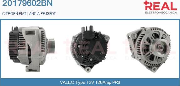 REAL 20179602BN - Alternateur droxauto.com