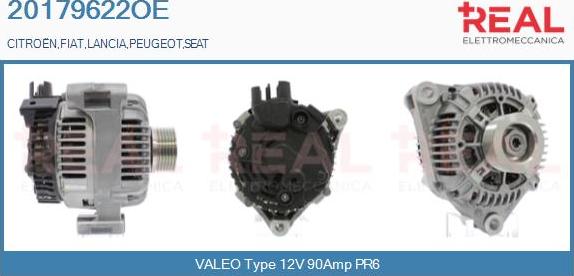 REAL 20179622OE - Alternateur droxauto.com