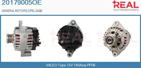 REAL 20179005OE - Alternateur droxauto.com