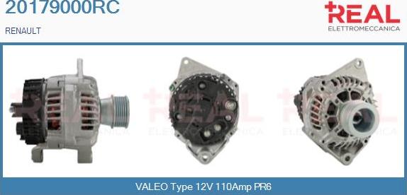 REAL 20179000RC - Alternateur droxauto.com