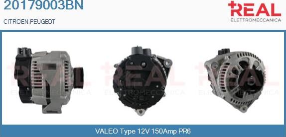 REAL 20179003BN - Alternateur droxauto.com