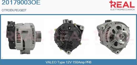 REAL 20179003OE - Alternateur droxauto.com