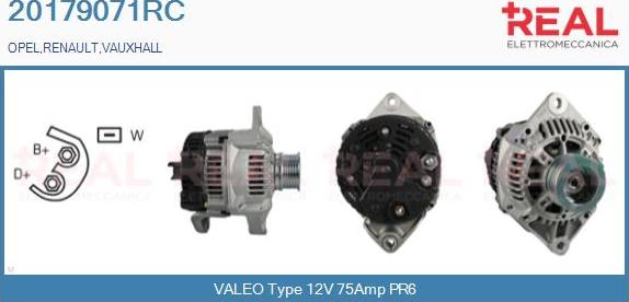 REAL 20179071RC - Alternateur droxauto.com