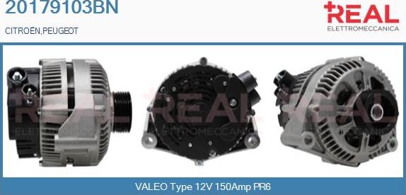 REAL 20179103BN - Alternateur droxauto.com