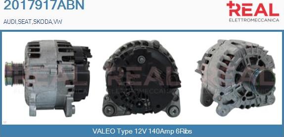 REAL 2017917ABN - Alternateur droxauto.com