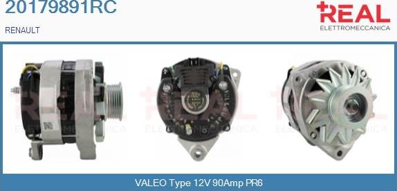 REAL 20179891RC - Alternateur droxauto.com