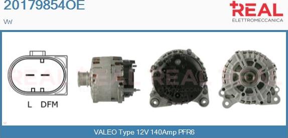 REAL 20179854OE - Alternateur droxauto.com