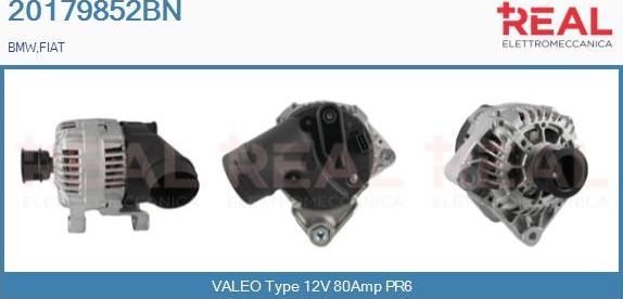 REAL 20179852BN - Alternateur droxauto.com