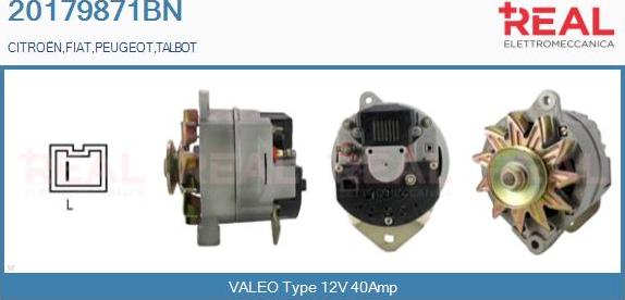 REAL 20179871BN - Alternateur droxauto.com