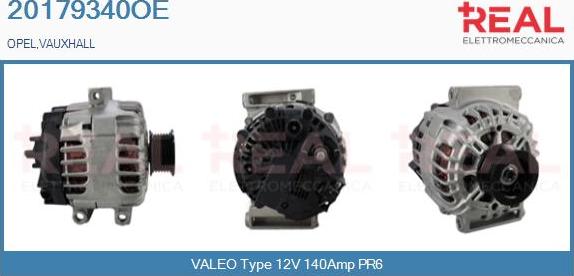 REAL 20179340OE - Alternateur droxauto.com