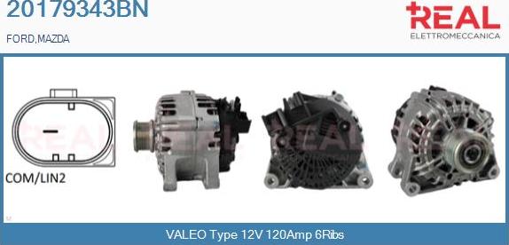 REAL 20179343BN - Alternateur droxauto.com