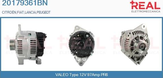 REAL 20179361BN - Alternateur droxauto.com