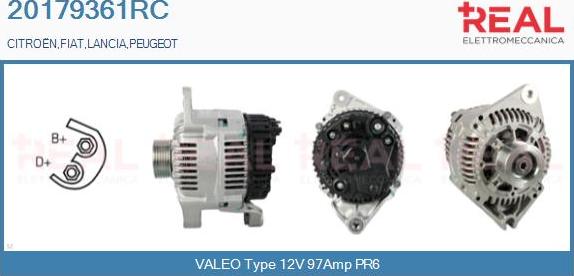 REAL 20179361RC - Alternateur droxauto.com