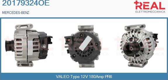 REAL 20179324OE - Alternateur droxauto.com