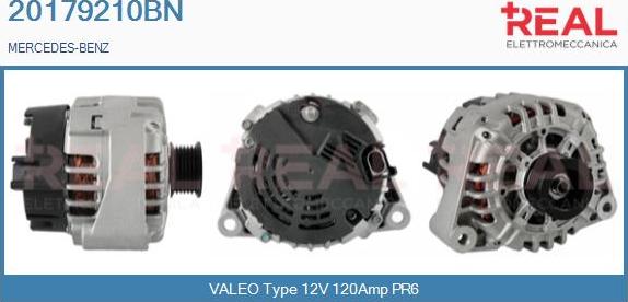 REAL 20179210BN - Alternateur droxauto.com