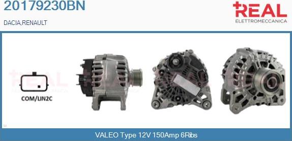 REAL 20179230BN - Alternateur droxauto.com
