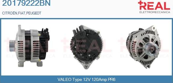 REAL 20179222BN - Alternateur droxauto.com