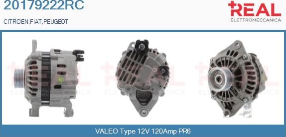 REAL 20179222RC - Alternateur droxauto.com