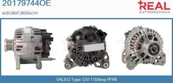 REAL 20179744OE - Alternateur droxauto.com