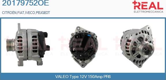REAL 20179752OE - Alternateur droxauto.com