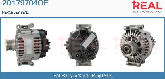 REAL 20179704OE - Alternateur droxauto.com