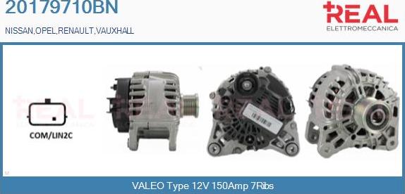 REAL 20179710BN - Alternateur droxauto.com